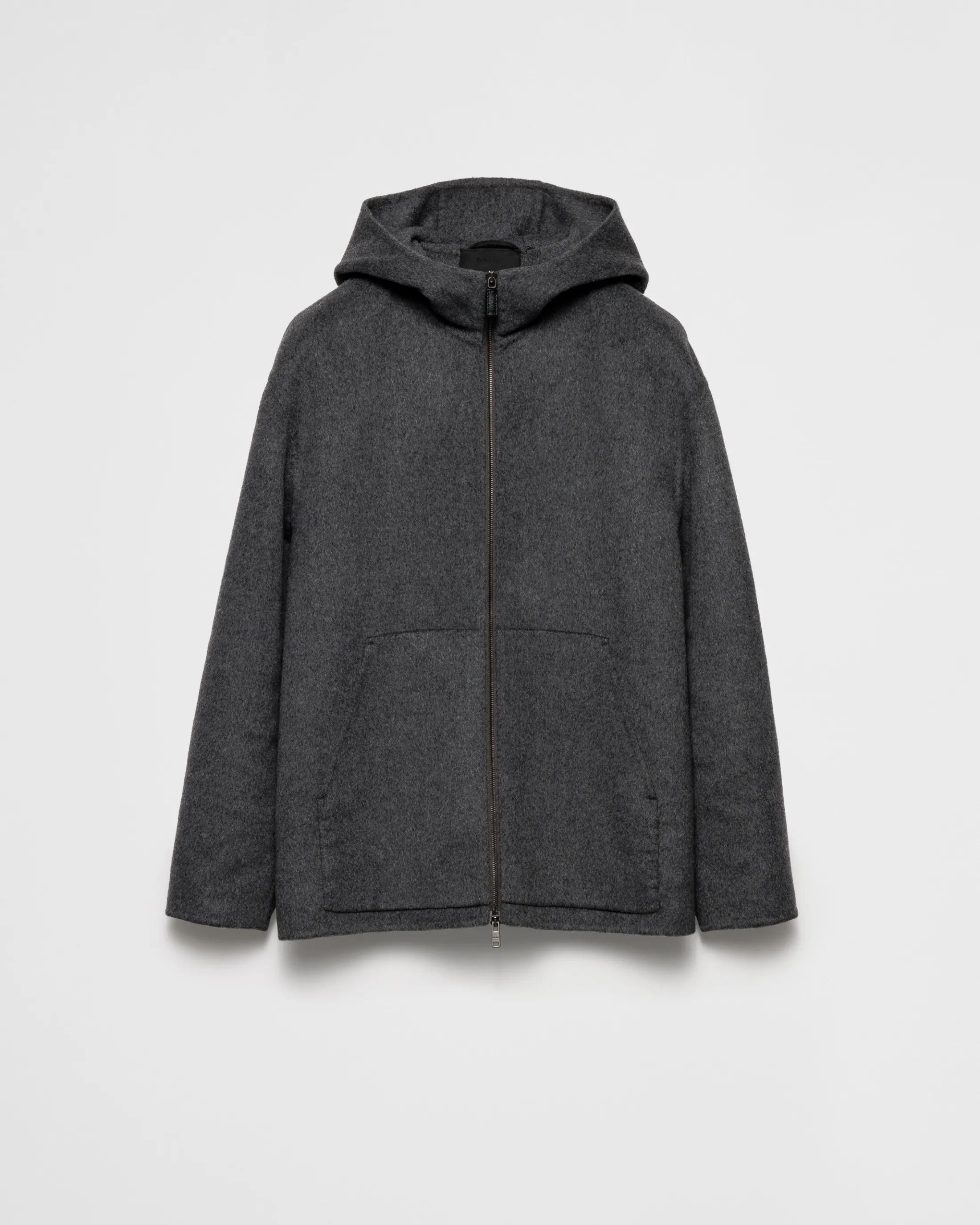 Prada Wool hoodie jacket Slategray Shop