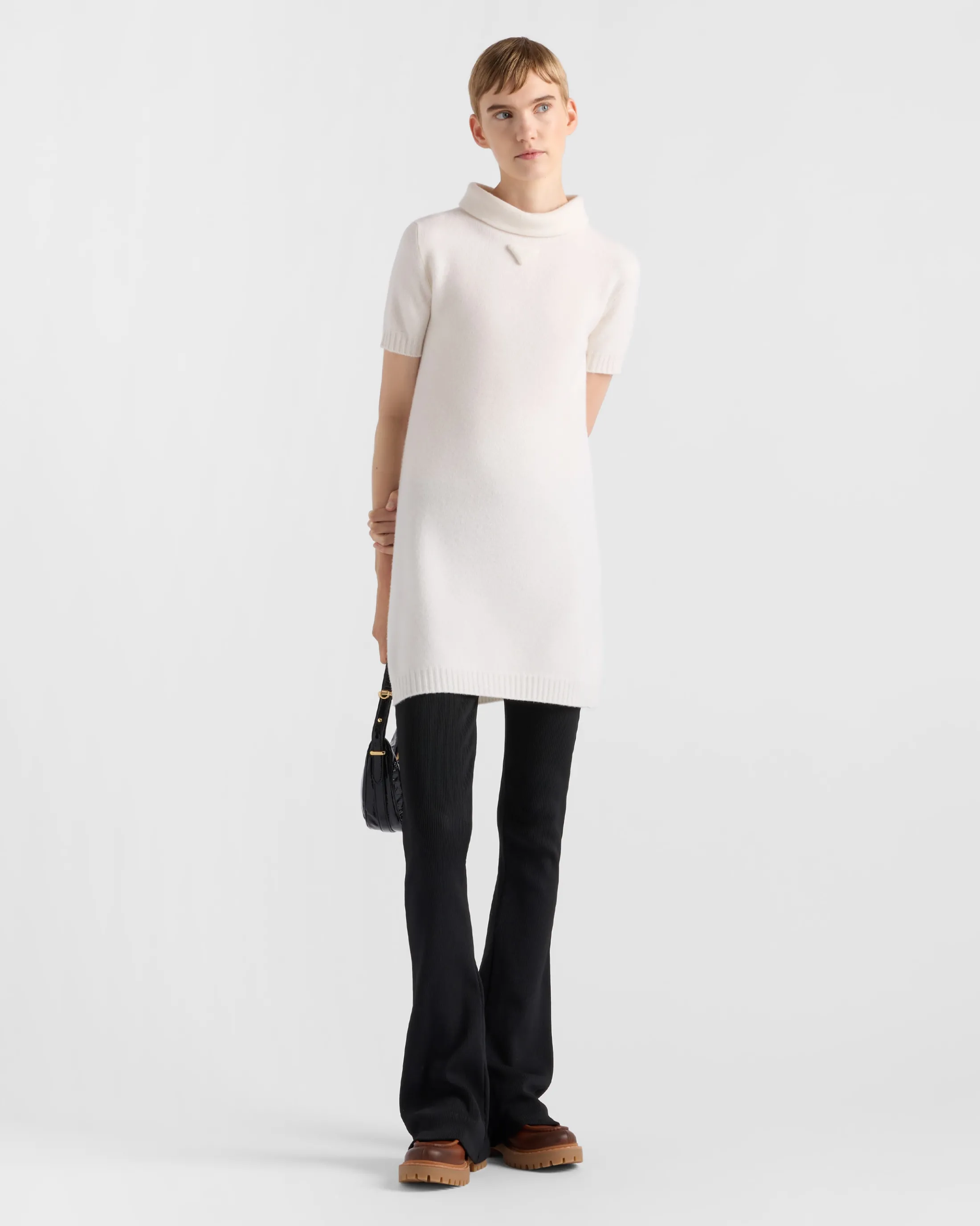 Prada Wool mini-dress White Fashion