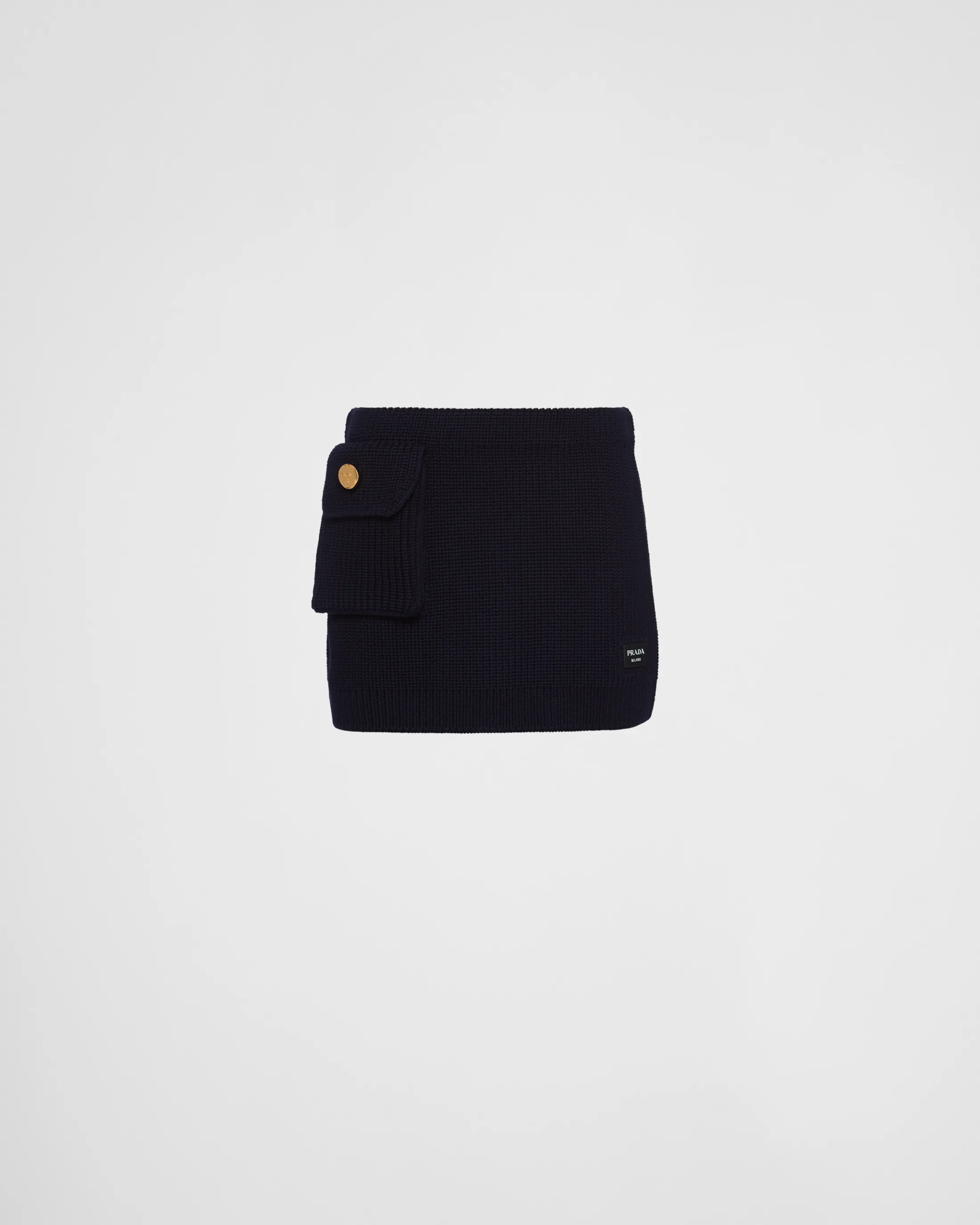 Prada Wool miniskirt Navy Store