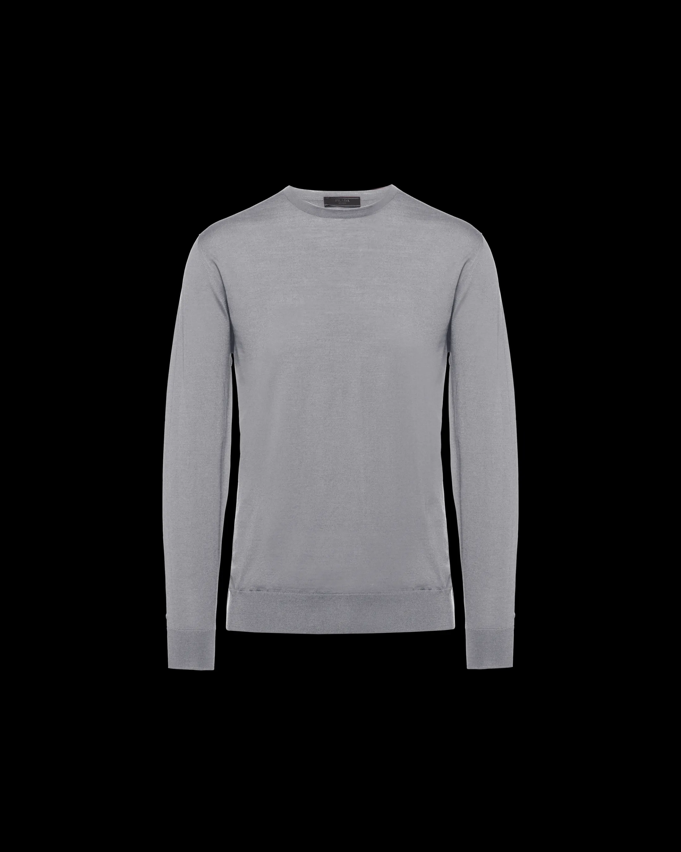 Prada Wool Sweater Aluminum Clearance