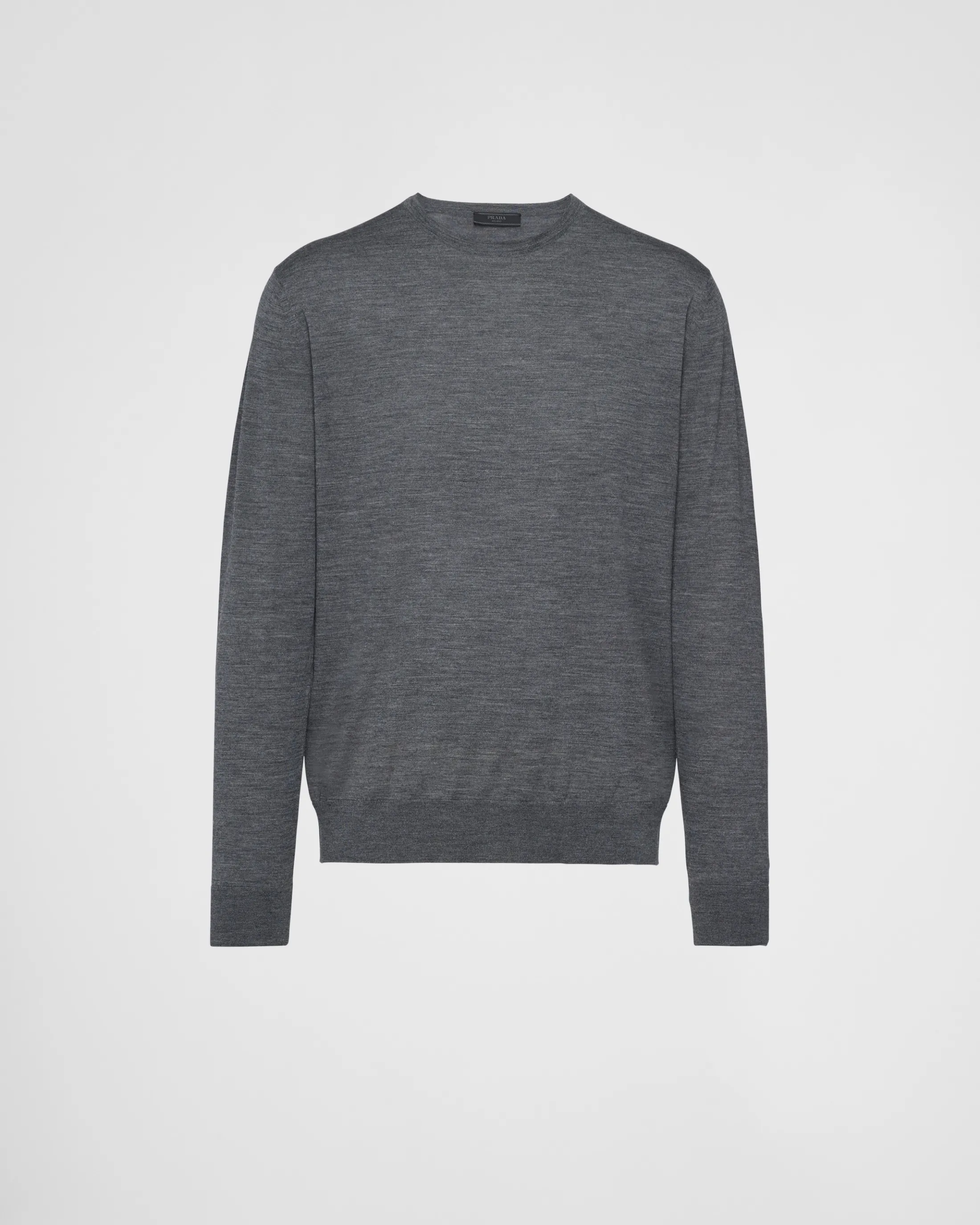 Prada Wool Sweater Grey Hot