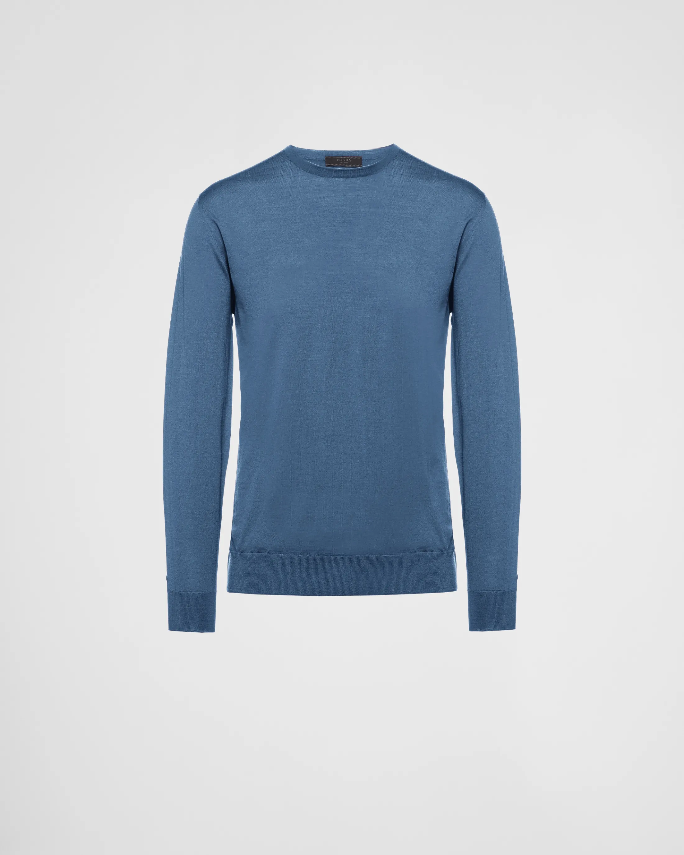 Prada Wool Sweater Aviatorblue Cheap