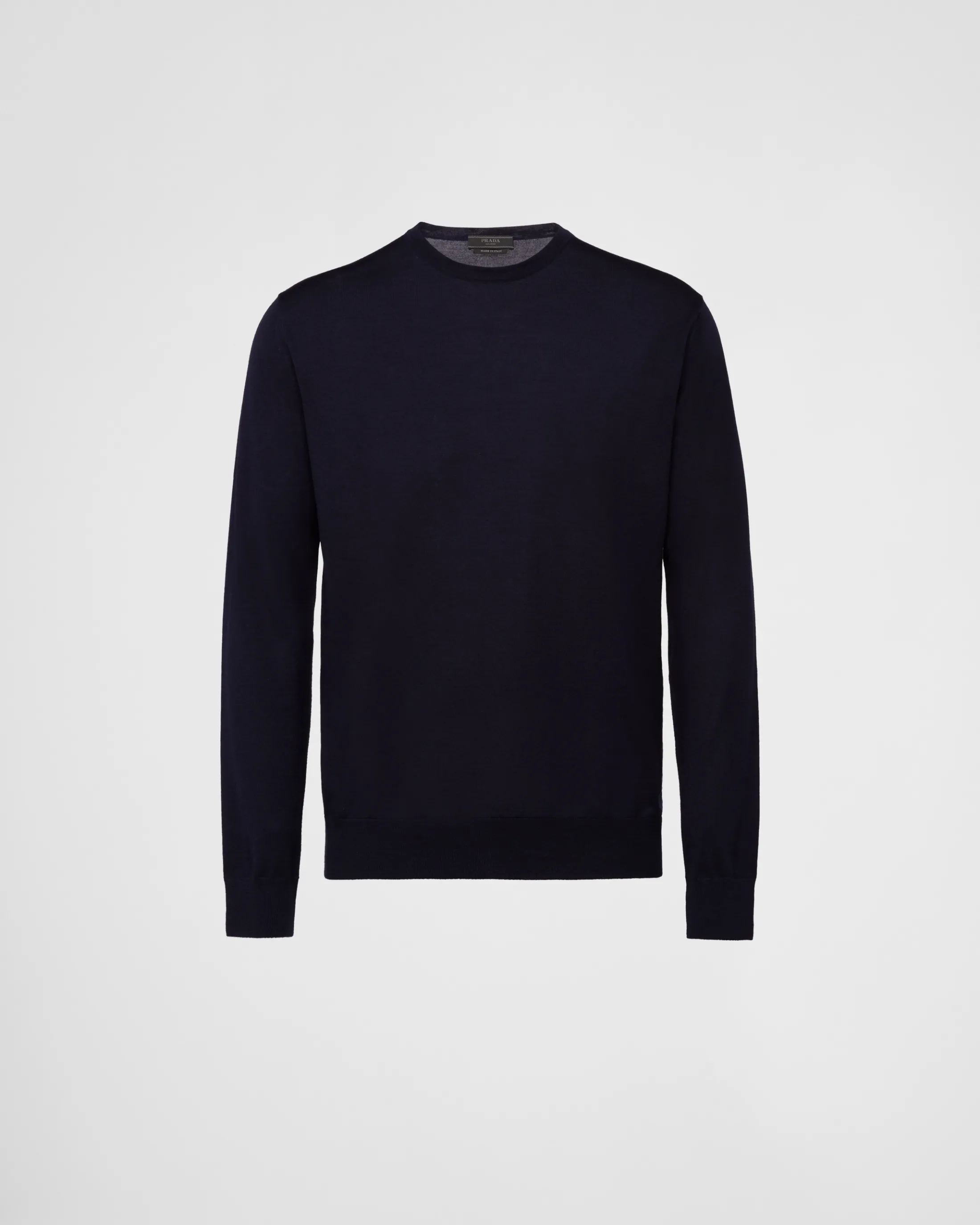 Prada Wool Sweater Blue New