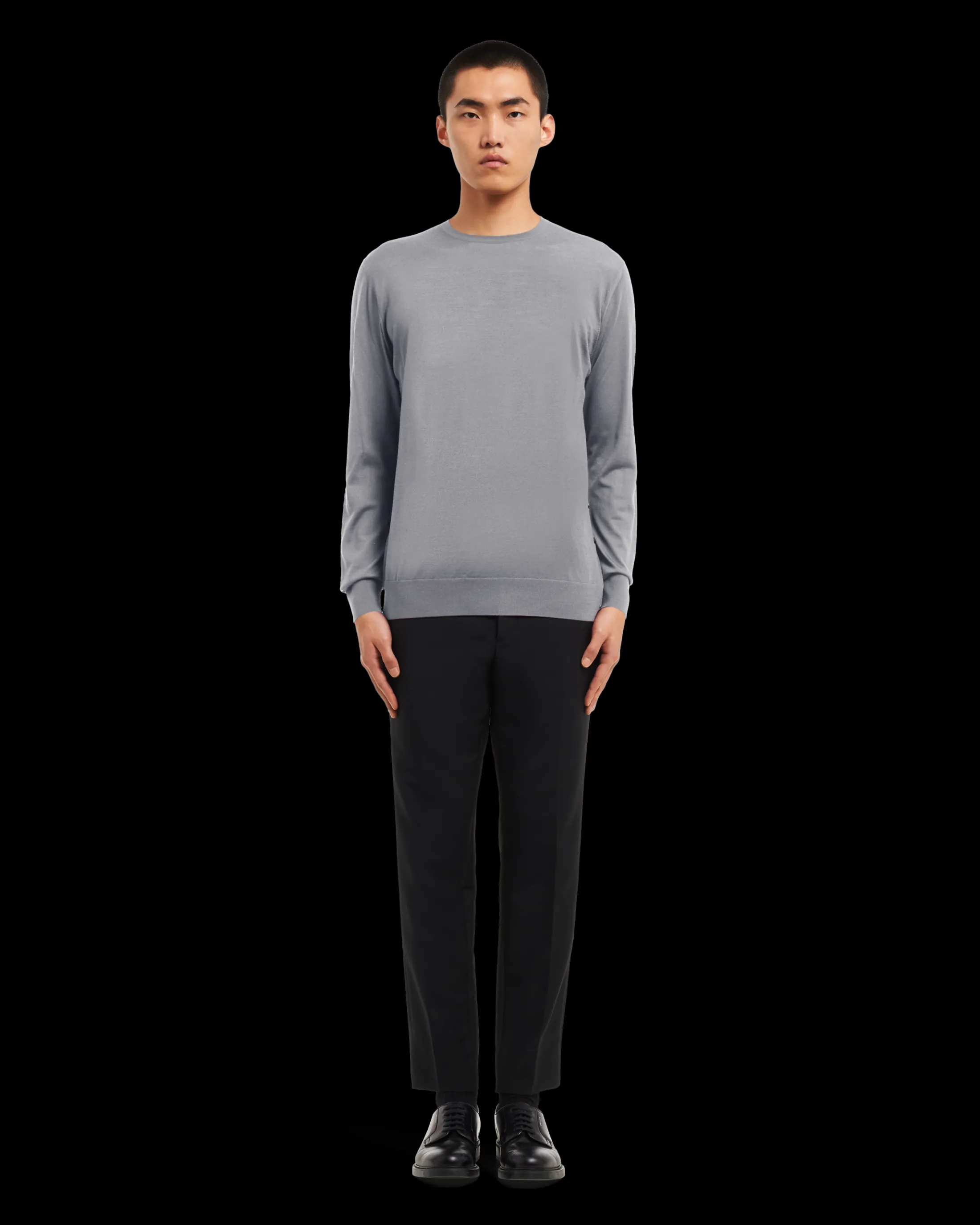 Prada Wool Sweater Aluminum Clearance